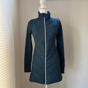 Fila Women's Deep Teal Puffer Jacket Size XS